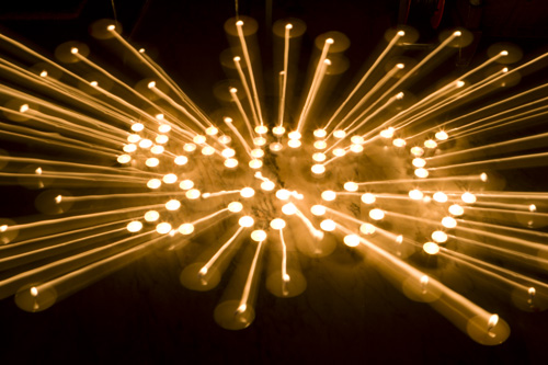 Happy 2007 - Writing with Candles